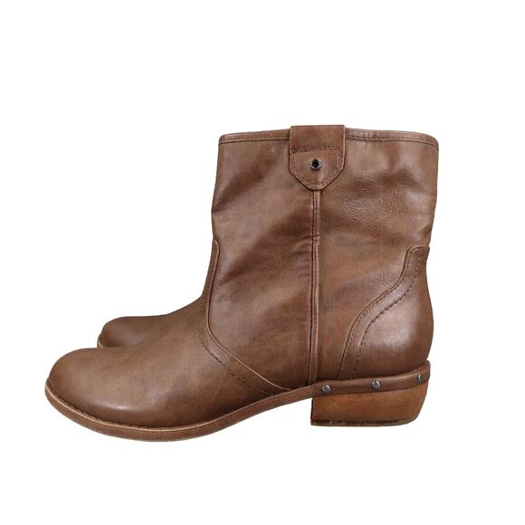 Fergalicious Shoes Womens 6.5 Booties Fashion Western Pull On Ankle Boot Mollie - Picture 4 of 14